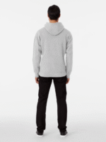 blank grey or any color, classic no print design pullover hoodie