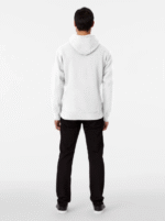 blank white or any color, classic no print design pullover hoodie