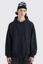 oversized homme flower hoodie