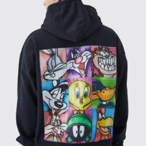 oversized looney tunes characters license hoodie 1.jpeg