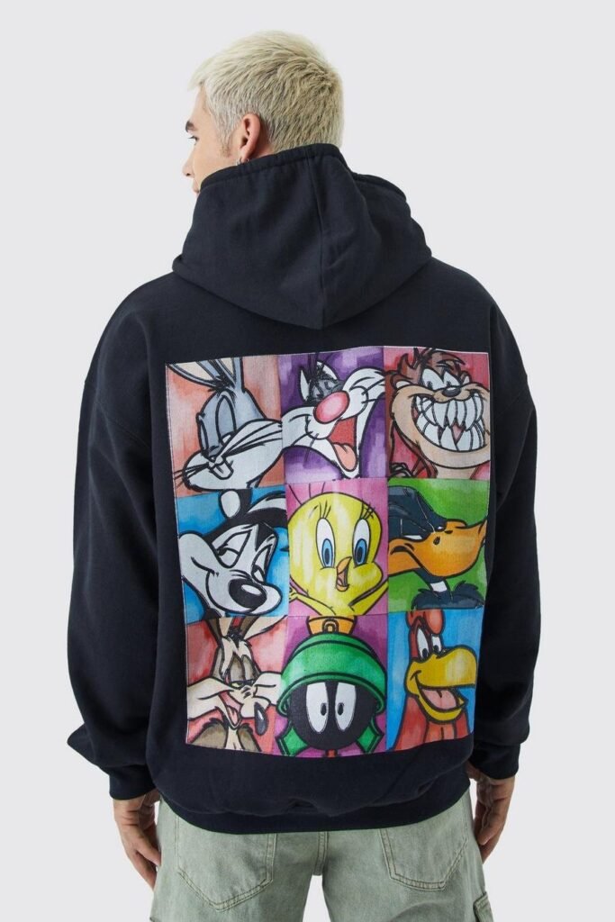 oversized looney tunes characters license hoodie 1.jpeg