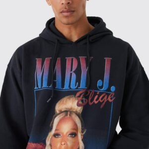 oversized mary j blige license hoodie