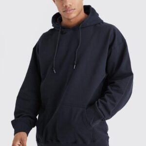 oversized skull heart graphic hoodie