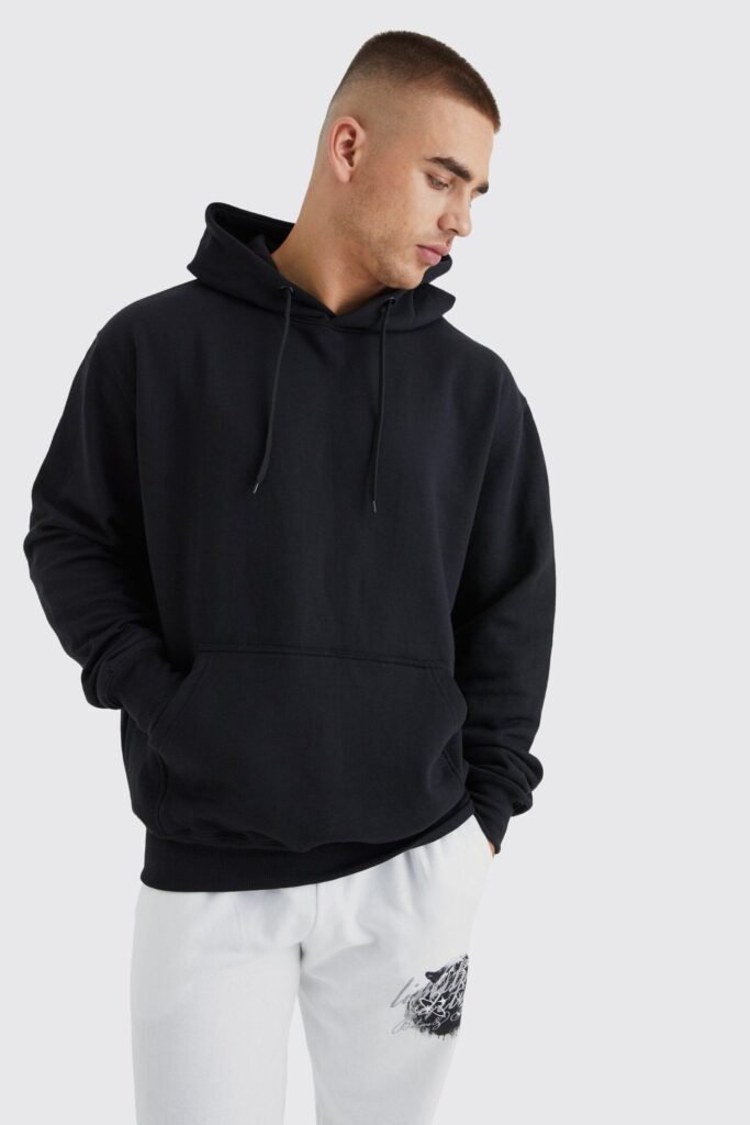 oversized virtues graphic hoodie