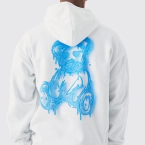 regular fit spray on teddy graphic hoodie 1.jpeg